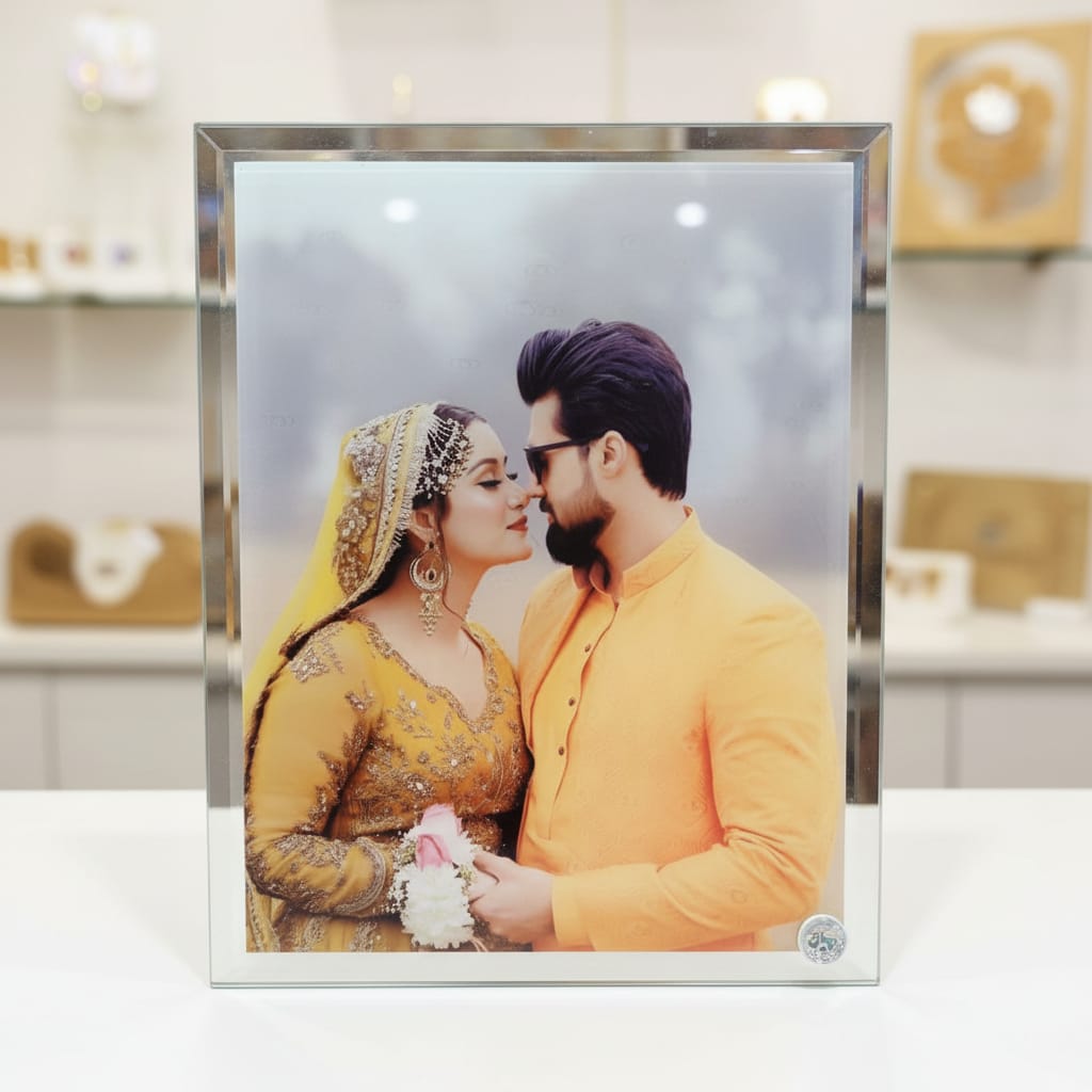 BL-01 SUBLIMATION GLASS PHOTO FRAME