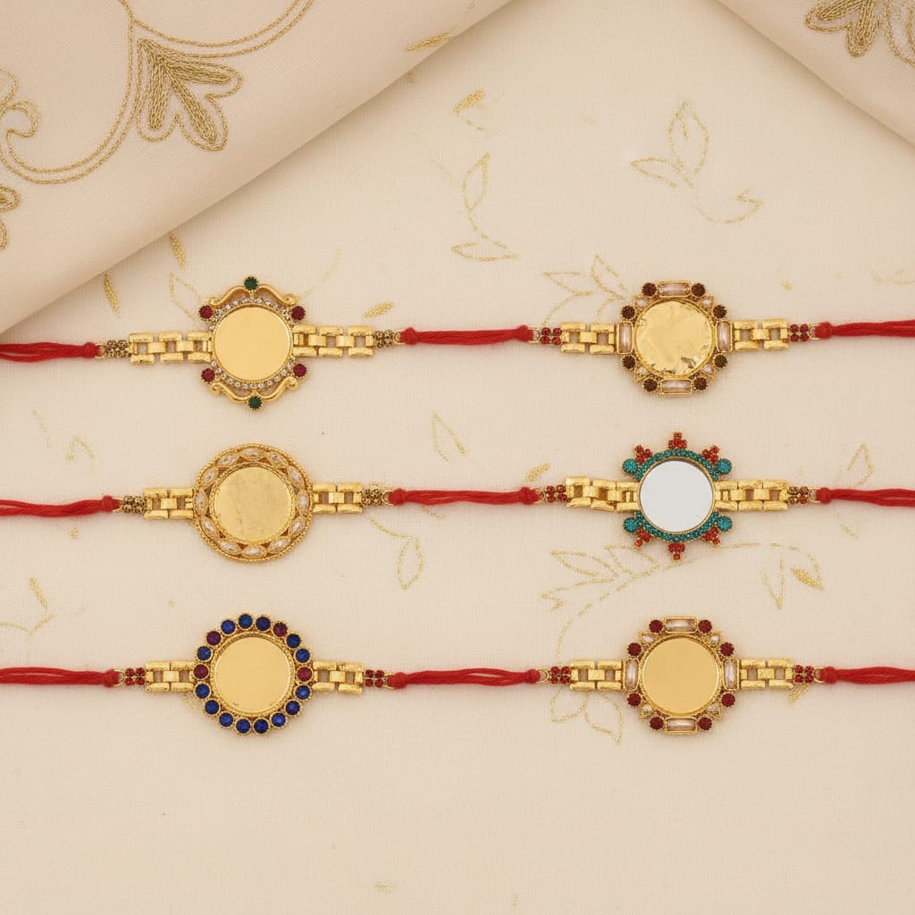 METAL BRACELET RAKHI